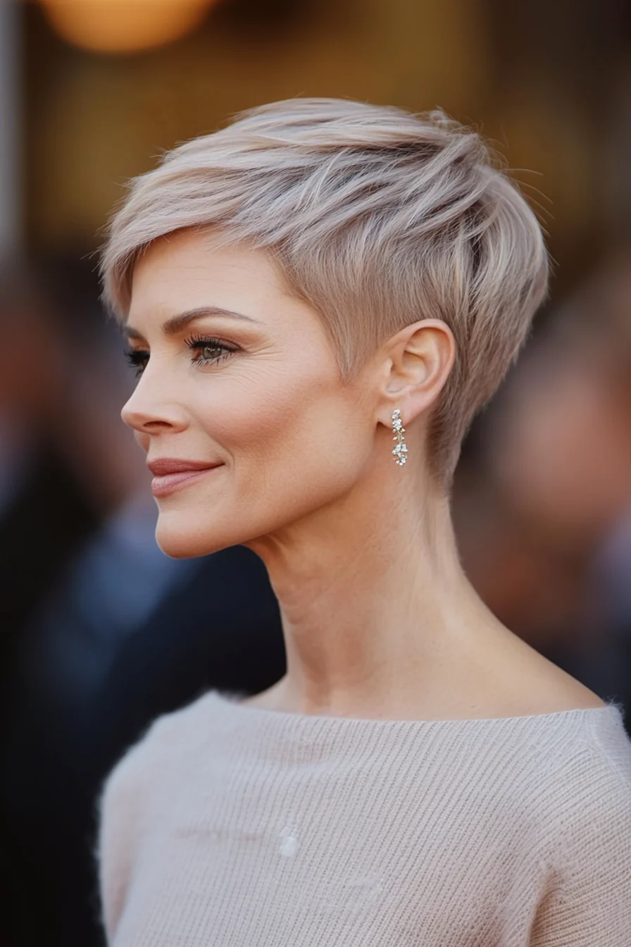 23 Wunderschöne Kurze Pixie-Frisuren für Frauen über 50 – Unsere Auswahl für 2025!