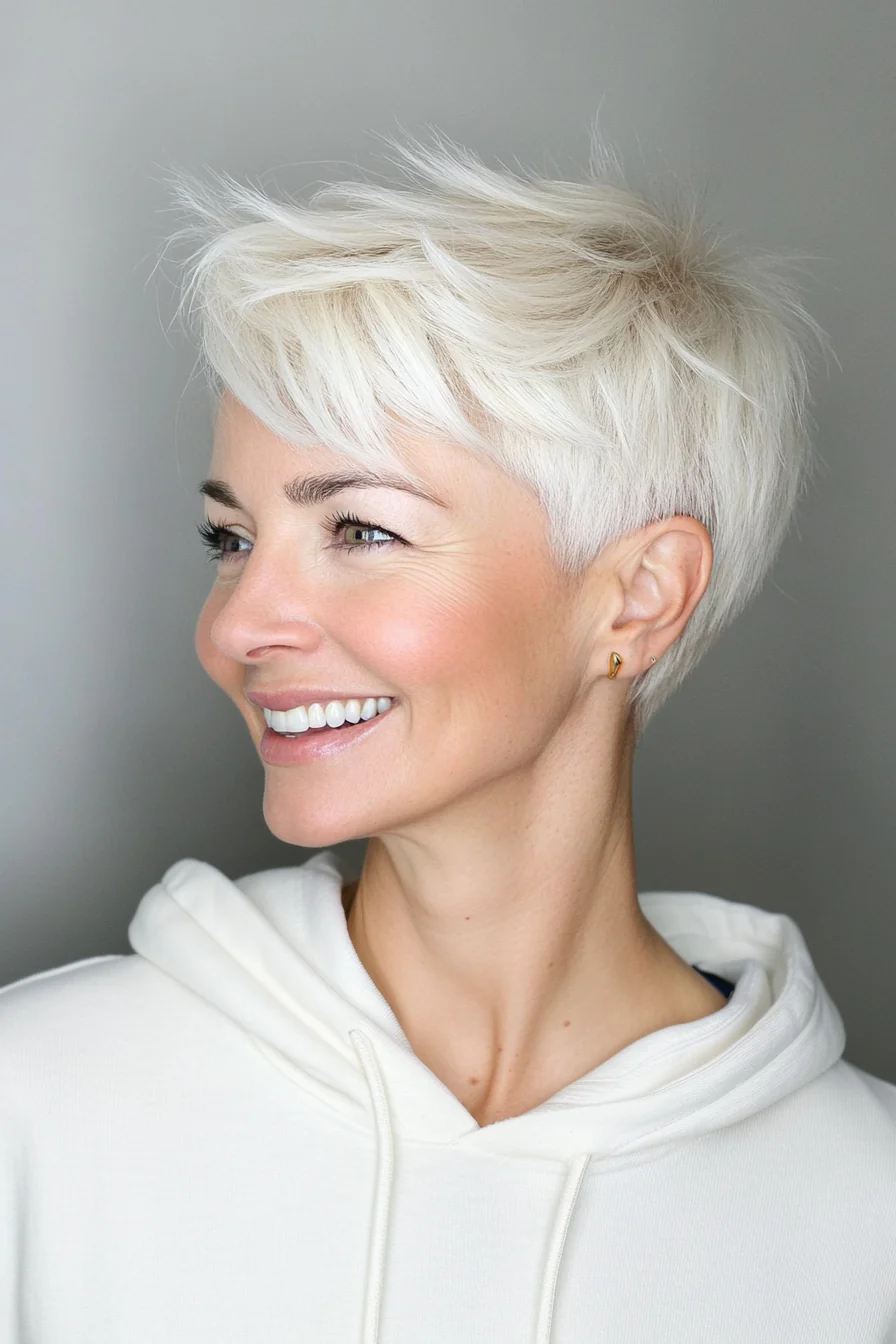 23 Wunderschöne Kurze Pixie-Frisuren für Frauen über 50 – Unsere Auswahl für 2025!