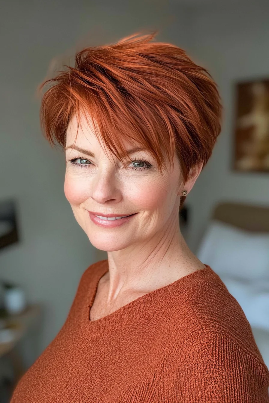 23 Wunderschöne Kurze Pixie-Frisuren für Frauen über 50 – Unsere Auswahl für 2025!