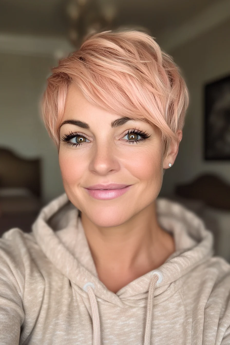 23 Wunderschöne Kurze Pixie-Frisuren für Frauen über 50 – Unsere Auswahl für 2025!