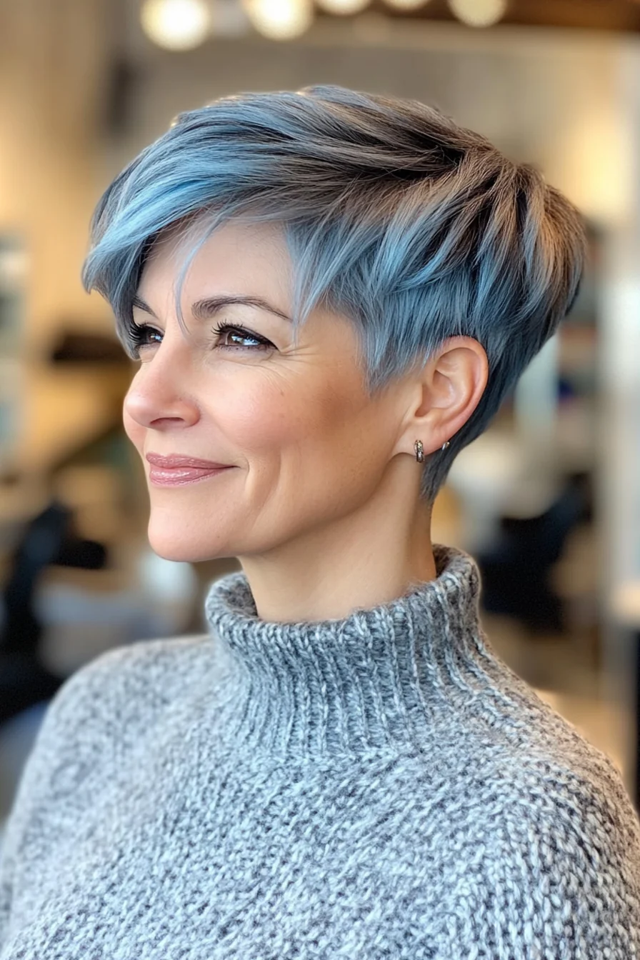 23 Wunderschöne Kurze Pixie-Frisuren für Frauen über 50 – Unsere Auswahl für 2025!