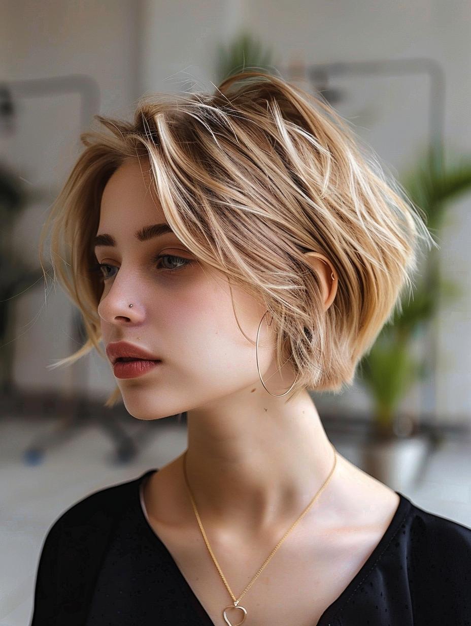 Süße und einfache kurze Sommerfrisuren 2025 für Brünette und Blondinen