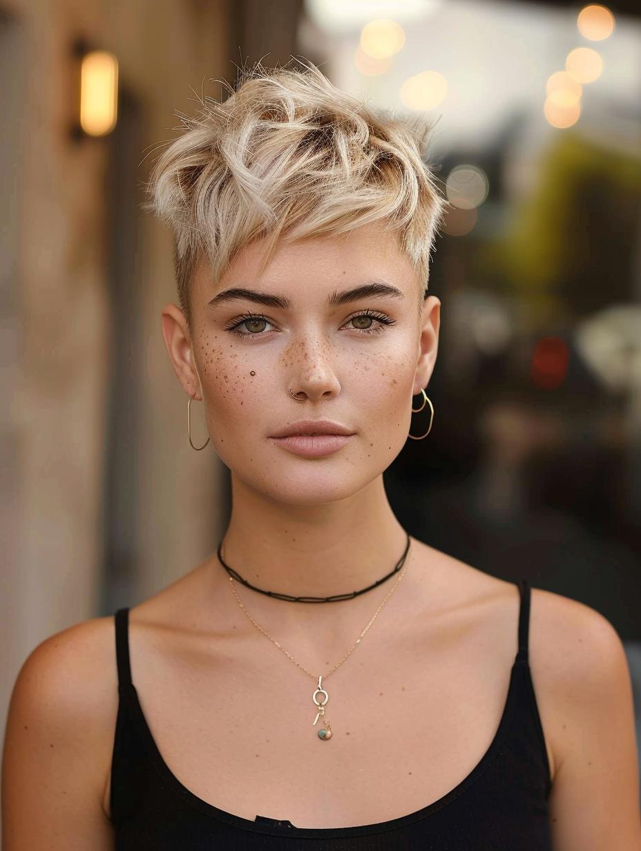 Süße und einfache kurze Sommerfrisuren 2025 für Brünette und Blondinen
