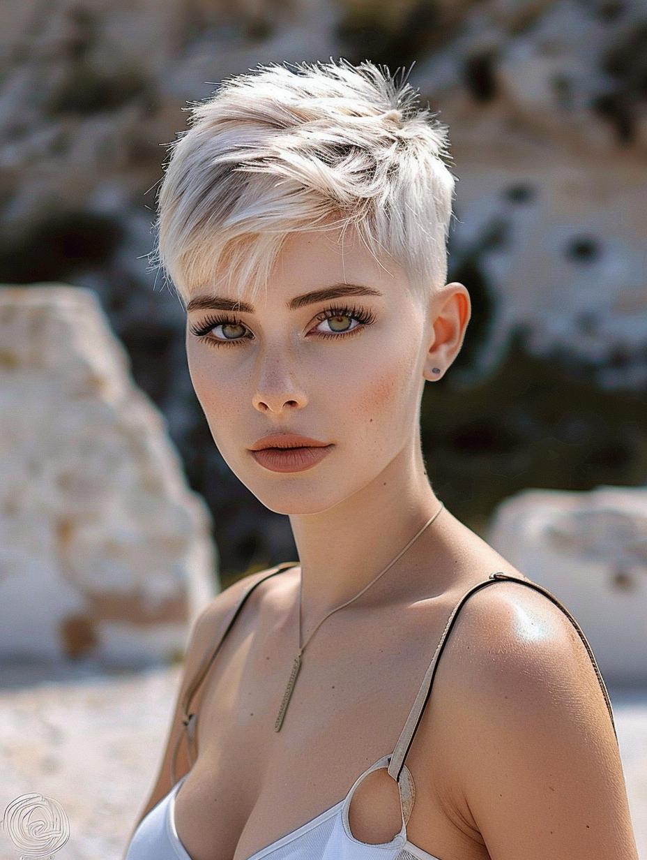 Süße und einfache kurze Sommerfrisuren 2025 für Brünette und Blondinen
