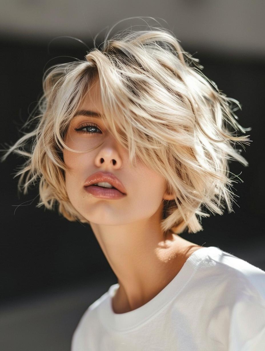 Süße und einfache kurze Sommerfrisuren 2025 für Brünette und Blondinen