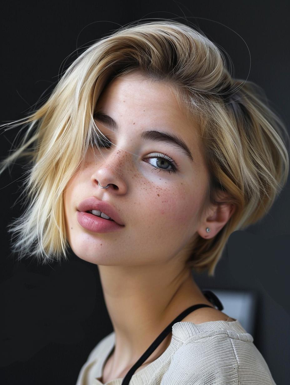 Süße und einfache kurze Sommerfrisuren 2025 für Brünette und Blondinen