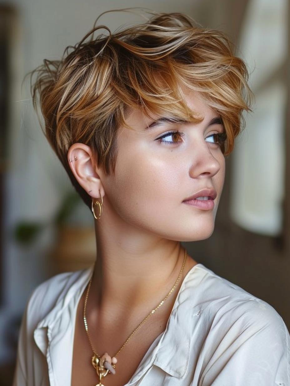 Süße und einfache kurze Sommerfrisuren 2025 für Brünette und Blondinen