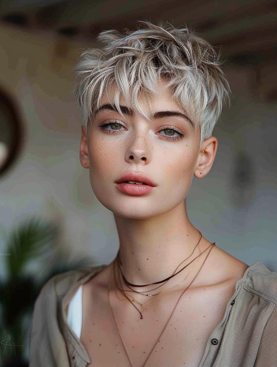 Süße und einfache kurze Sommerfrisuren 2025 für Brünette und Blondinen