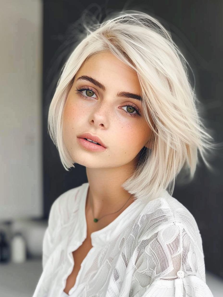 Süße und einfache kurze Sommerfrisuren 2025 für Brünette und Blondinen