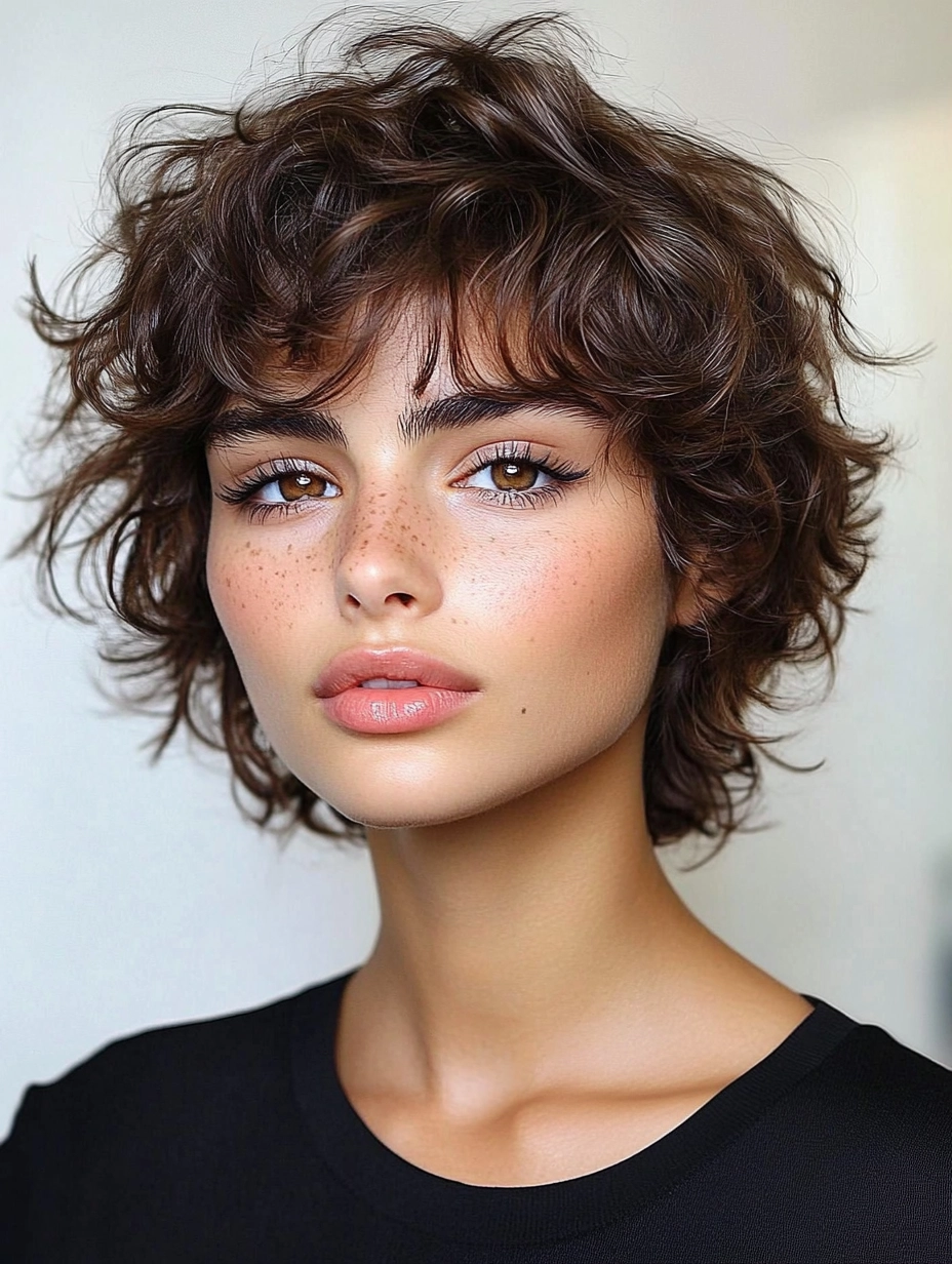 21 schöne und einfache Kurzhaarschnitte mit Locken und Stufen, die Sie jetzt ausprobieren sollten