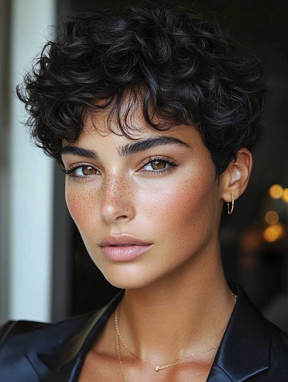 21 schöne und einfache Kurzhaarschnitte mit Locken und Stufen, die Sie jetzt ausprobieren sollten