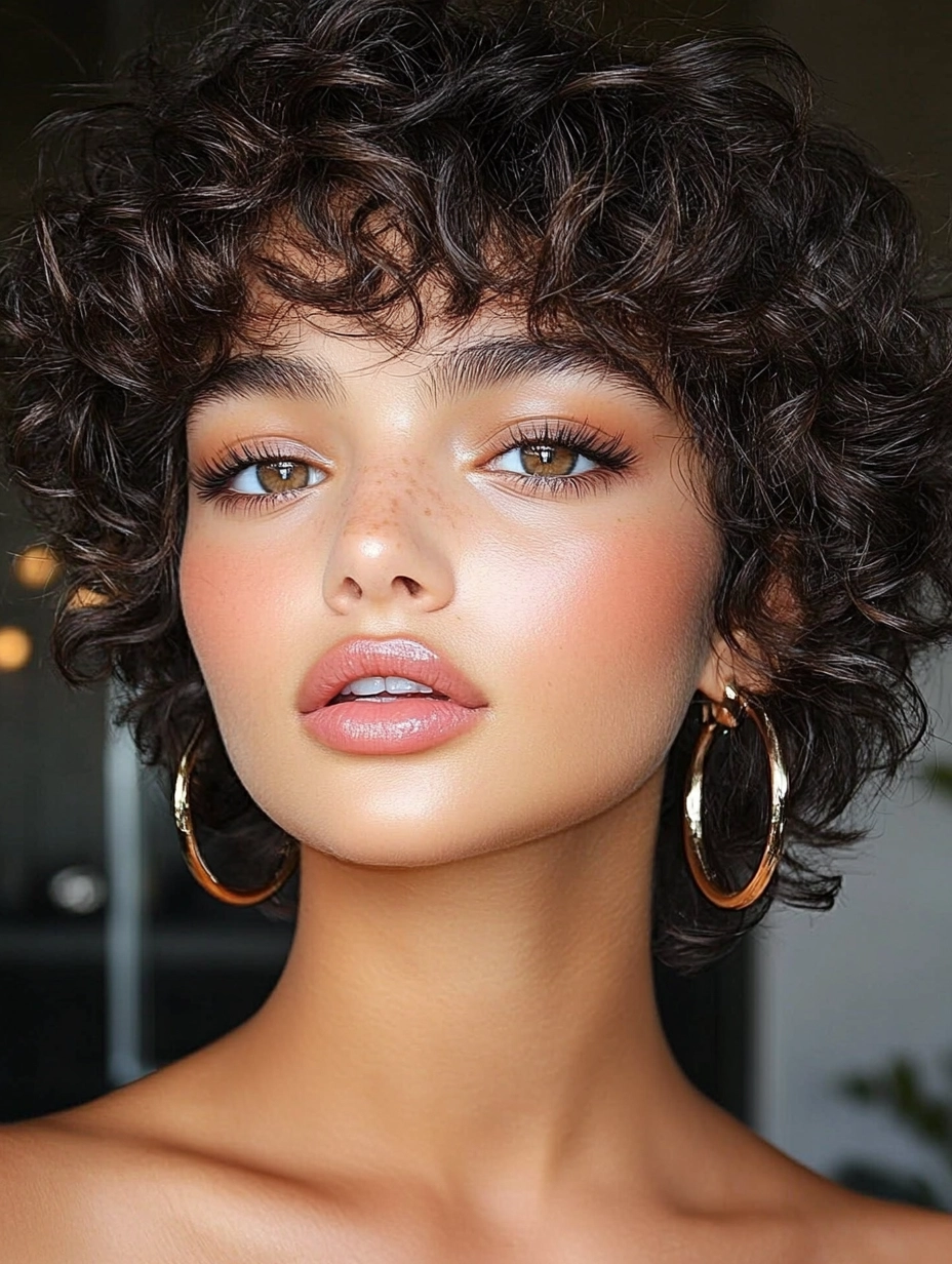 21 schöne und einfache Kurzhaarschnitte mit Locken und Stufen, die Sie jetzt ausprobieren sollten