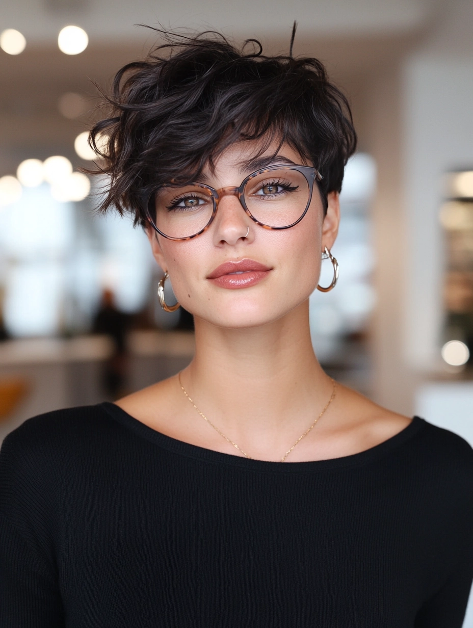 21 schöne und einfache Kurzhaarschnitte mit Locken und Stufen, die Sie jetzt ausprobieren sollten