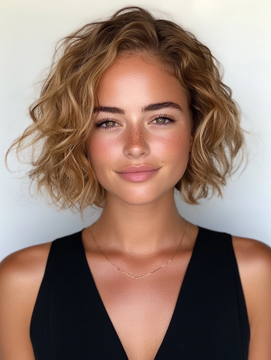 21 schöne und einfache Kurzhaarschnitte mit Locken und Stufen, die Sie jetzt ausprobieren sollten