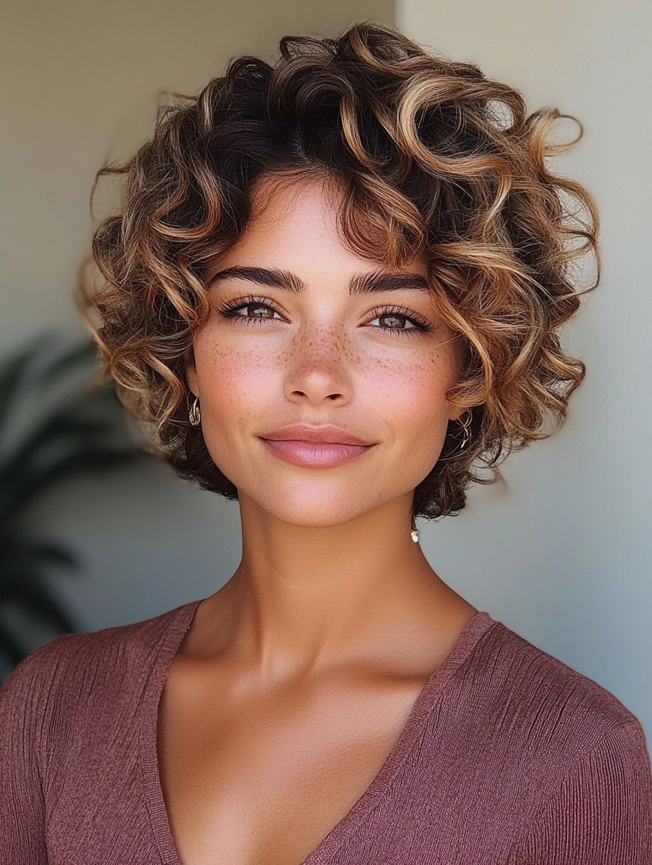 21 schöne und einfache Kurzhaarschnitte mit Locken und Stufen, die Sie jetzt ausprobieren sollten