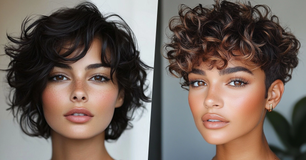 21 schöne und einfache Kurzhaarschnitte mit Locken und Stufen, die Sie jetzt ausprobieren sollten