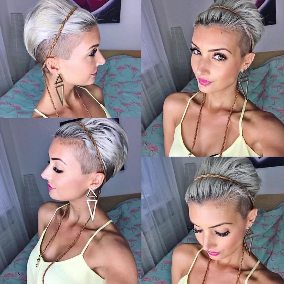 Pixie-Power deluxe: jejojejo87s kreative Kurzhaar-Visionen zwischen Strukturen & Farbträumen