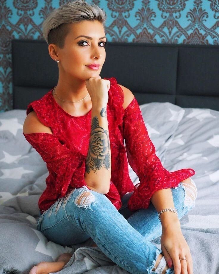 Pixie-Power deluxe: jejojejo87s kreative Kurzhaar-Visionen zwischen Strukturen & Farbträumen