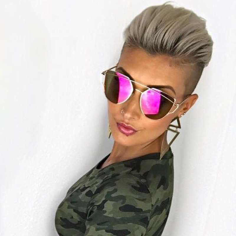 Pixie-Power deluxe: jejojejo87s kreative Kurzhaar-Visionen zwischen Strukturen & Farbträumen