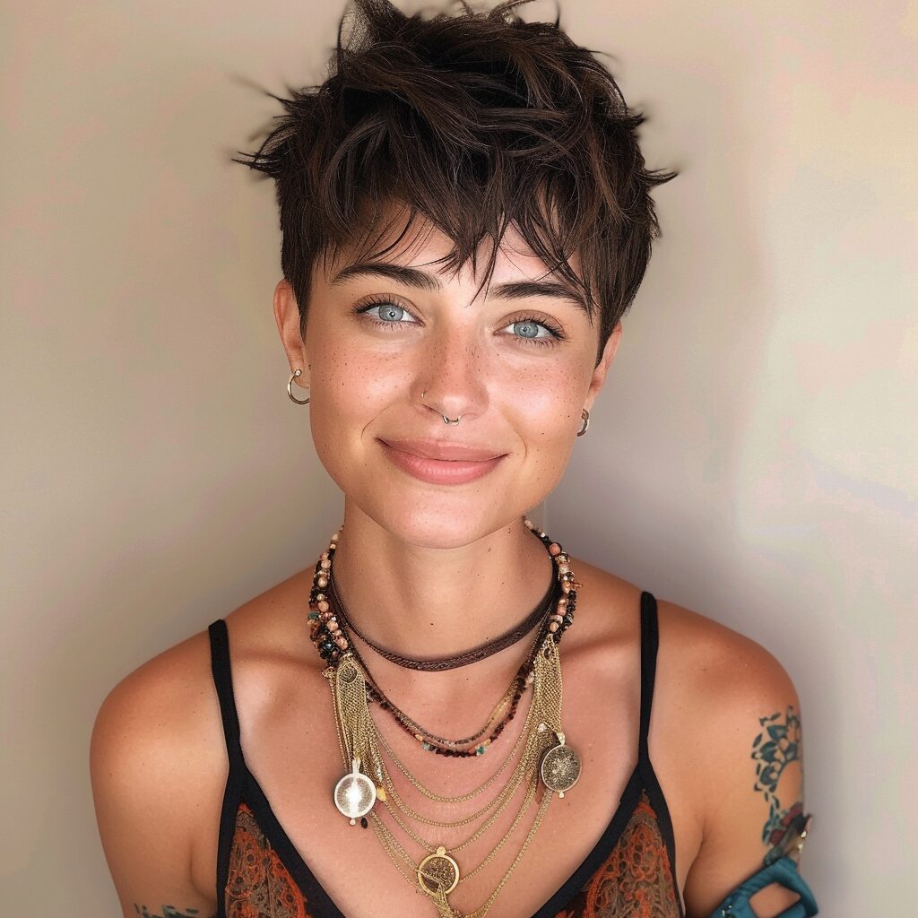 25 Ausgefallene Kurze Pixie-Schnitte als Inspiration für Ihren nächsten Gewagten Look im Jahr 2025