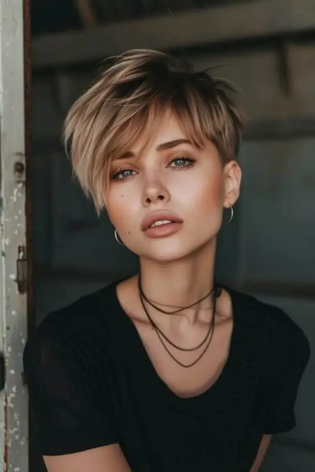 23 Ideen für gestufte Kurzhaarfrisuren, die derzeit im Trend liegen