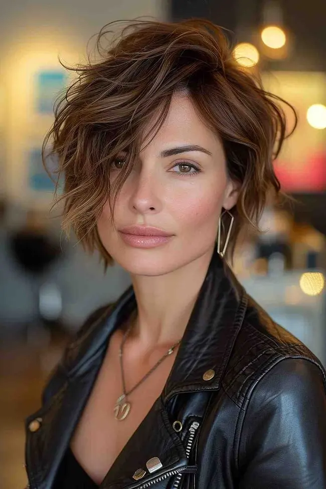 23 Ideen für gestufte Kurzhaarfrisuren, die derzeit im Trend liegen