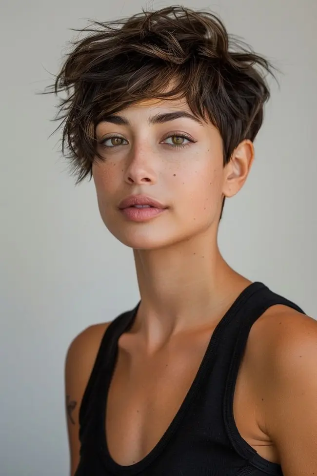 23 Ideen für gestufte Kurzhaarfrisuren, die derzeit im Trend liegen
