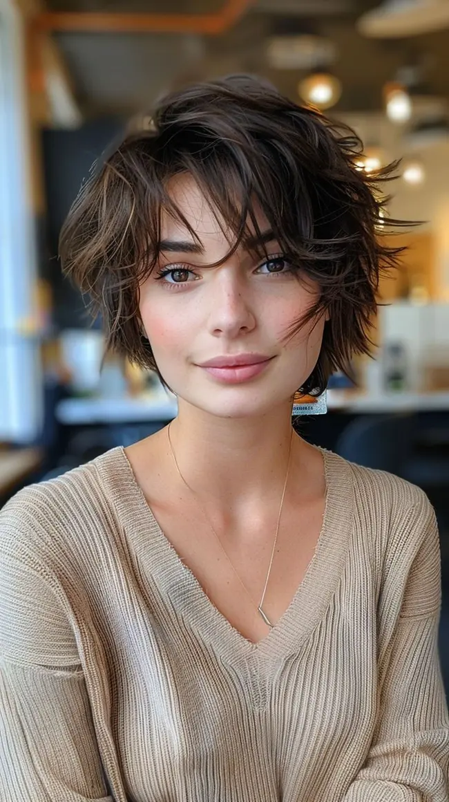 23 Ideen für gestufte Kurzhaarfrisuren, die derzeit im Trend liegen