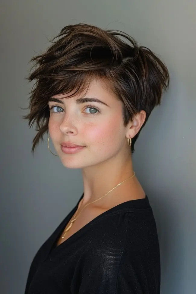 23 Ideen für gestufte Kurzhaarfrisuren, die derzeit im Trend liegen