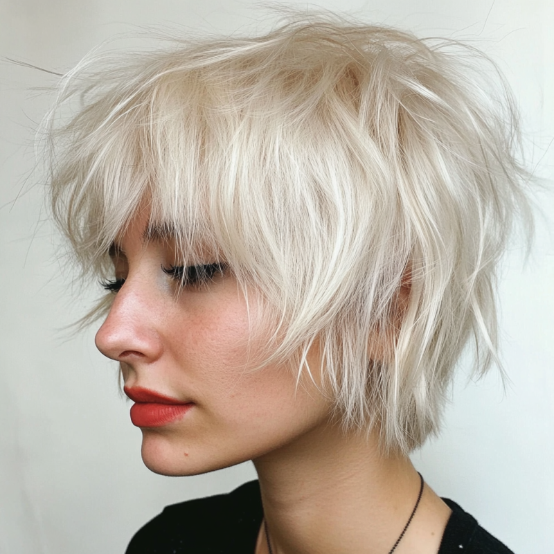 25 trendige kurze Shag-Frisuren im Jahr 2025