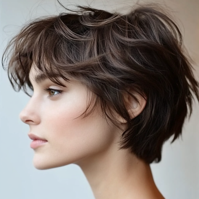 25 trendige kurze Shag-Frisuren im Jahr 2025