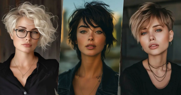 23 Ideen für gestufte Kurzhaarfrisuren, die derzeit im Trend liegen