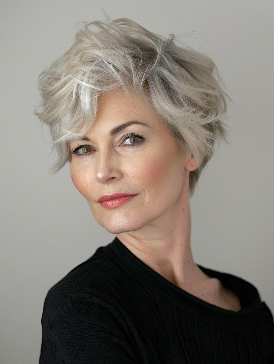 Pixie-Frisuren 50+: Ästhetik, Selbstbewusstsein und Stil im Alter