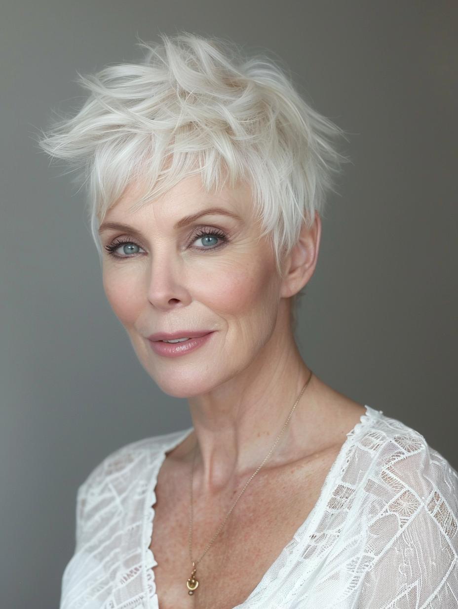 Pixie-Frisuren 50+: Ästhetik, Selbstbewusstsein und Stil im Alter