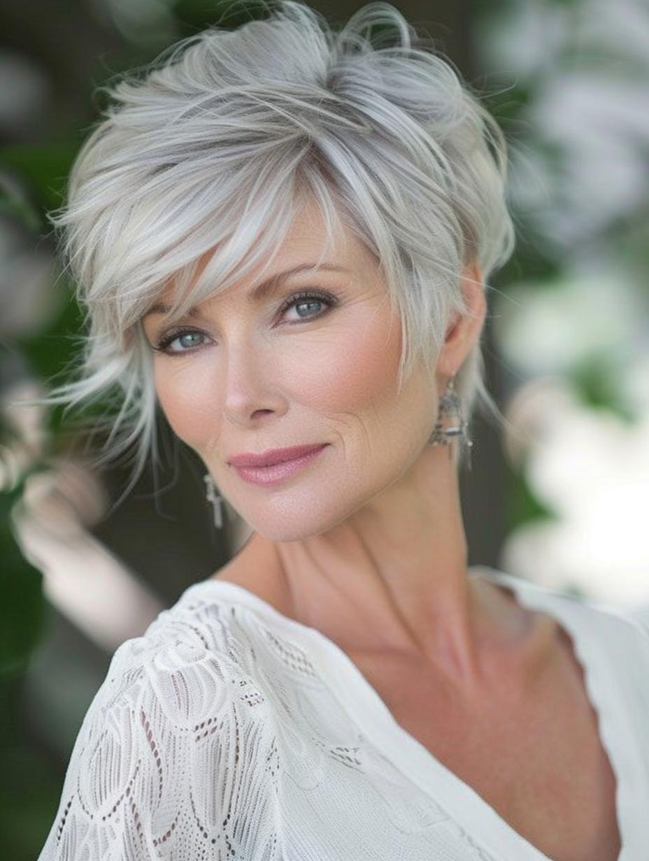 Pixie-Frisuren 50+: Ästhetik, Selbstbewusstsein und Stil im Alter