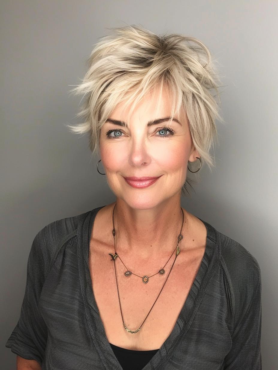 Pixie-Frisuren 50+: Ästhetik, Selbstbewusstsein und Stil im Alter
