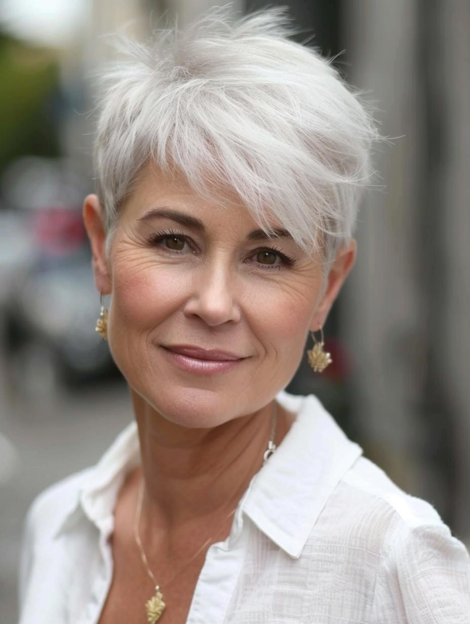 Pixie-Frisuren 50+: Ästhetik, Selbstbewusstsein und Stil im Alter
