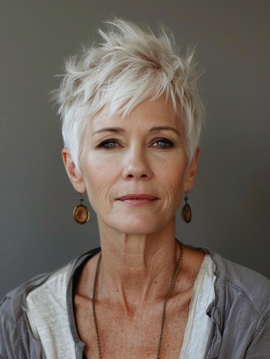 Pixie-Frisuren 50+: Ästhetik, Selbstbewusstsein und Stil im Alter