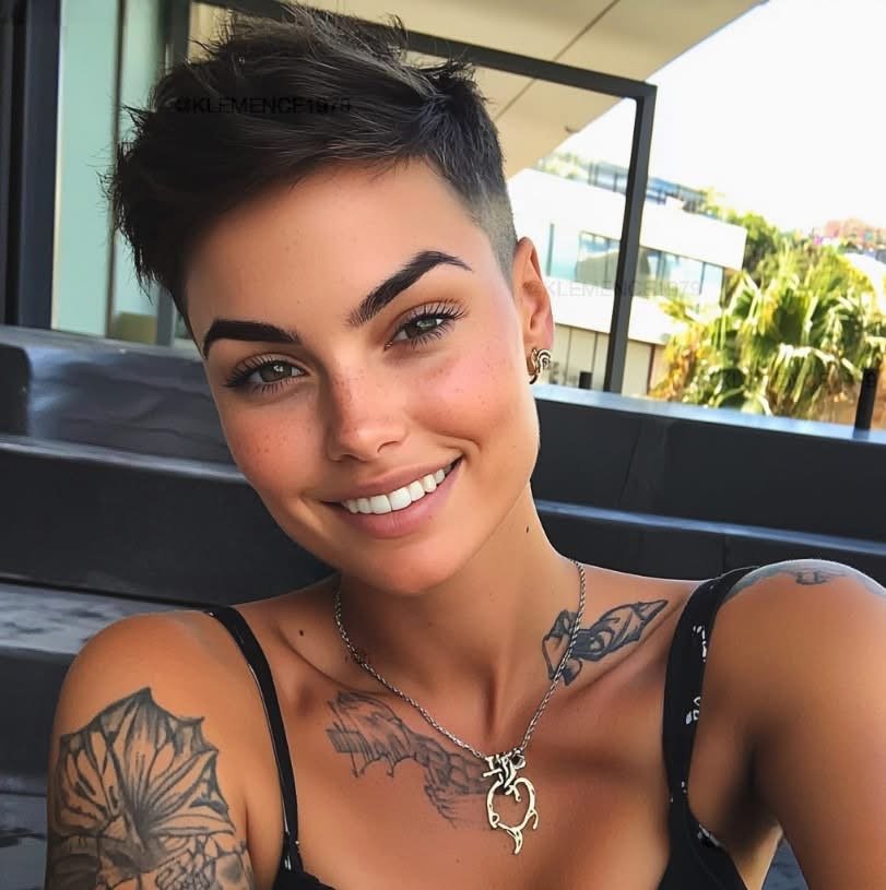 Von cool bis classy: Schwarze Kurzhaarschnitte für jeden Anlass