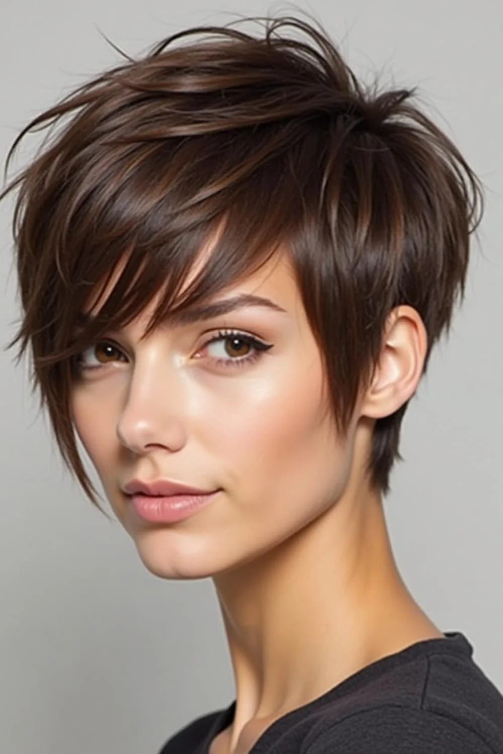 21 super schöne Pixie-Frisuren mit Pony für das Jahr 2025