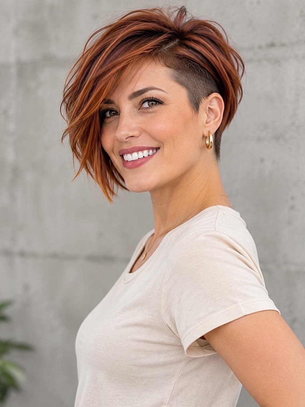 Pixie-Perfektion: Über 20 kupferfarbene Pixie-Frisuren voller Wärme und Ausstrahlung