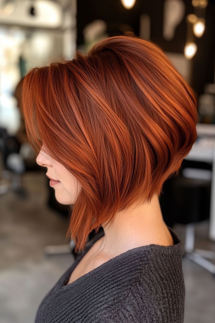 Pixie-Perfektion: Über 20 kupferfarbene Pixie-Frisuren, die die Wärme des Herbstes widerspiegeln