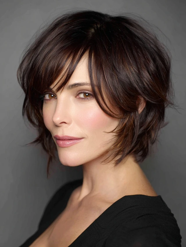 Kurze Frisuren für Frauen über 40: Elegant, jugendlich und mühelos stilvoll