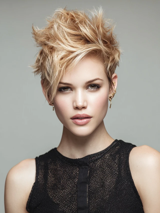 Kurze, stachelige Frisuren für ältere Frauen: Mutige und zeitlose Looks, die Sie mit Selbstbewusstsein rocken können