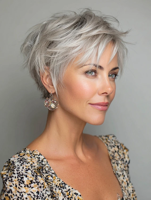 Kurze Frisuren für Frauen über 40: Elegant, jugendlich und mühelos stilvoll