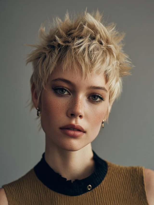 Kurze, stachelige Frisuren für ältere Frauen: Mutige und zeitlose Looks, die Sie mit Selbstbewusstsein rocken können