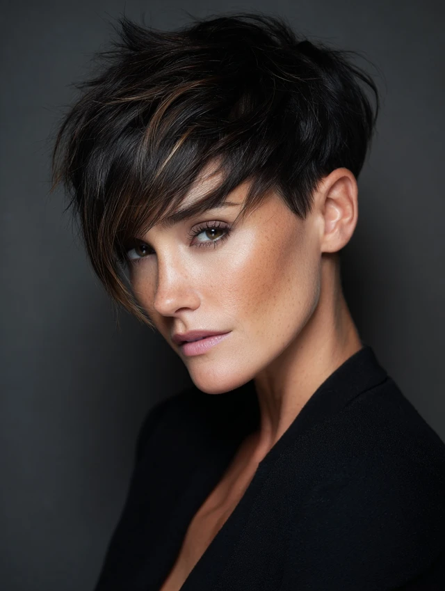 Kurze, stachelige Frisuren für ältere Frauen: Mutige und zeitlose Looks, die Sie mit Selbstbewusstsein rocken können