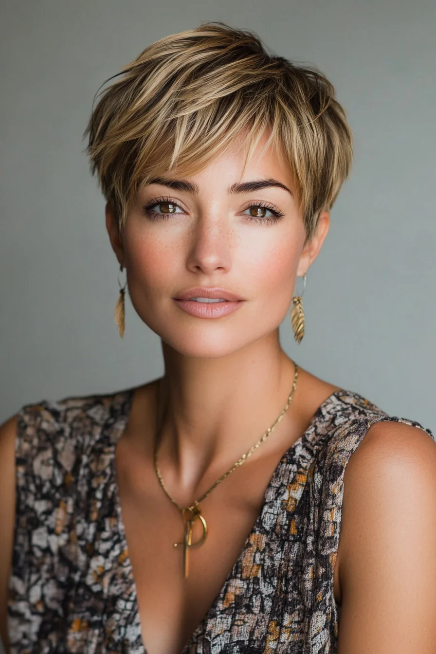 21 Atemberaubende Kurzhaarfrisuren für Frauen über 40: Schicke Pixie-Cuts und Elegante Bobs