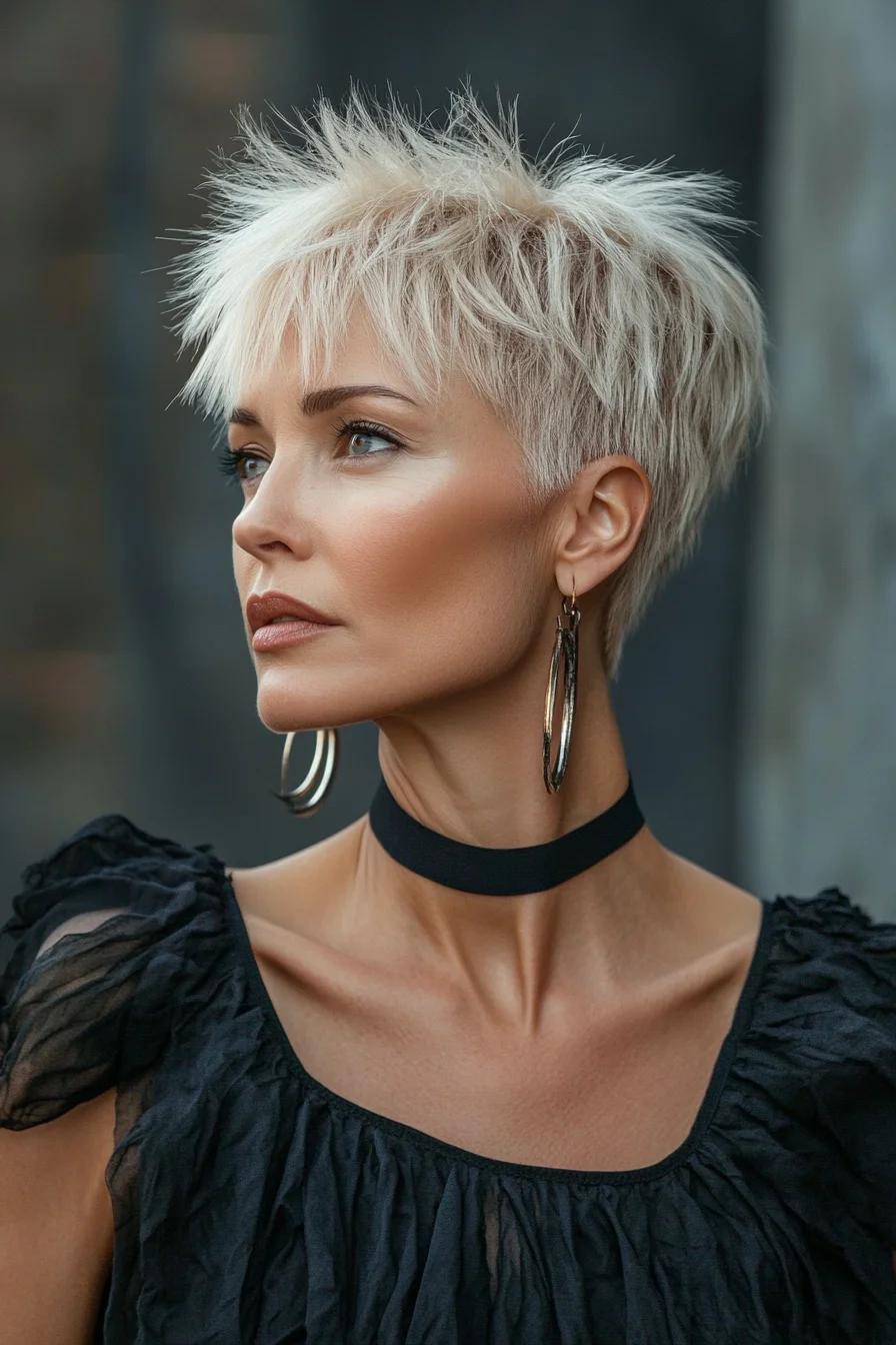 21 Atemberaubende Kurzhaarfrisuren für Frauen über 40: Schicke Pixie-Cuts und Elegante Bobs