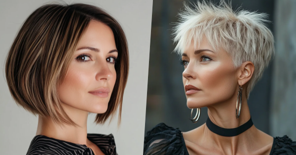 21 Atemberaubende Kurzhaarfrisuren für Frauen über 40: Schicke Pixie-Cuts und Elegante Bobs